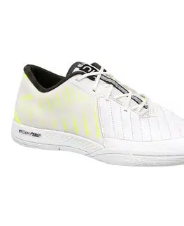 dámske tenisky Futsalová obuv Ginka Pro bielo-žltá