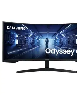 LCD monitory Samsung Odyssey G55T 34" QHD VA Curved LED Monitor LC34G55TWWPXEN