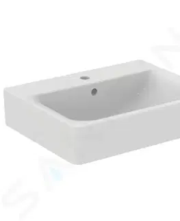 Kúpeľňa IDEAL STANDARD - Connect Umývadlo Cube, 600x460x175 mm, 1 otvor na batériu, biela E714101