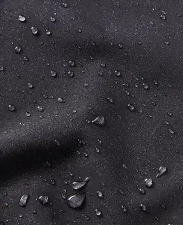 bundy a vesty Pánska cyklistická bunda do dažďa 540 viditeľná v tme čierna
