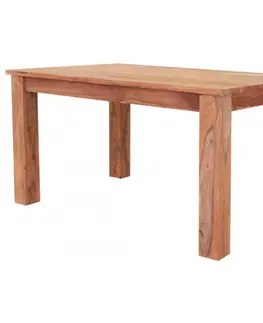 Jedálenské stoly Jedálenský stôl Amba 140x90 z indického masívu palisander