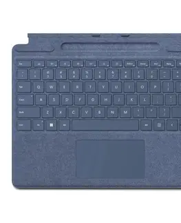 Klávesnice Klávesnica Microsoft Surface Pro Signature ENG, modrá 8XA-00118