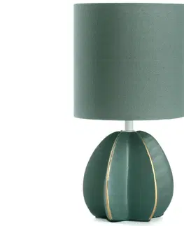 Lampy ONLI ONLI - Stolná lampa CARAMBOLA 1xE14/6W/230V zelená 