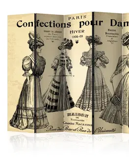 Paravány Paraván Confections pour Dames Dekorhome 225x172 cm (5-dielny)
