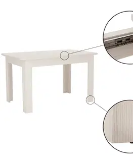 Jedálenské stoly Jedálensky rozkladací stôl, 130-175x80 cm, TIFFY-OTILIA 15