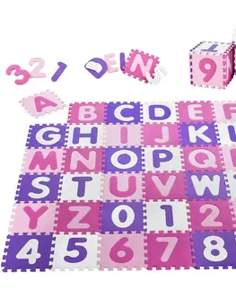 Koše na bielizeň Juskys Detské puzzle Juna 36 časti od A po Z a od 0 po 9