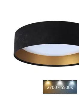 Svietidlá  LED Stropné svietidlo SMART GALAXY LED/24W/230V Wi-Fi Tuya čierna/zlatá + DO 