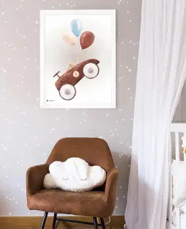 Obrazy do detskej izby Obrazy na stenu do detskej izby - Retro auto