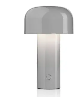 Stolové lampy FLOS FLOS Bellhop stolová LED lampa, sivá