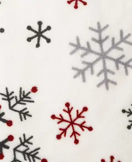 Prikrývky na spanie 4home Baránková deka Snowflakes, 150 x 200 cm