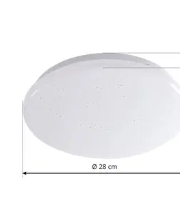Stropné svietidlá Lindby Lindby Emeryn stropné LED svetlo biela 4 000 K