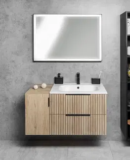 Kúpeľňa SAPHO - CIRASA umývadlová skrinka 69,8x52x46cm, dub alabama strip CR701-2322