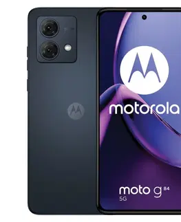 Mobilné telefóny Motorola Moto G84 5G, 12256GB, Outter Space PAYM0008PL