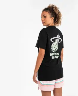 dresy Basketbalové tričko TS 900 NBA Miami Heat muži/ženy čierne