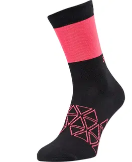 Pánské ponožky Cyklistické ponožky Silvini Bardiga UA1642 black / pink 39-41