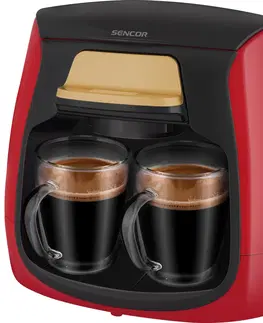 Automatické kávovary Sencor SCE 2101RD kávovar 