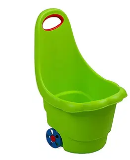Hračky na záhradu BAYO - Detský multifunkčný vozík Sedmokráska 60 cm zelený