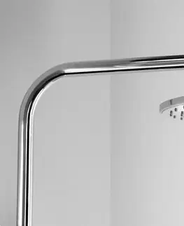 Sprchy a sprchové panely AQUALINE - ZARA sprchový stĺp k napojeniu na batériu, chróm SL420