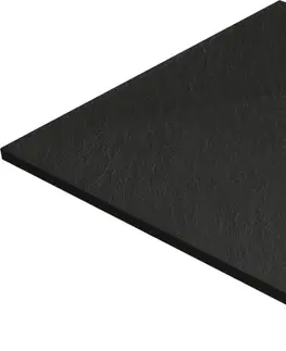Vane MEXEN/S - Hugo sprchová vanička SMC 70 x 70, čierna, krytka čierna 42707070-B