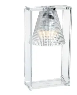 Stolové lampy Kartell Kartell Light-Air stolová lampa, priehľadná