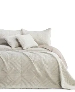 Prikrývky na spanie AmeliaHome Prehoz na postel Softa beige - cappucino, 220 x 240 cm