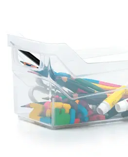 Úložné boxy NABBI NUK1L plastový úložný box 3 l priehľadná