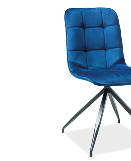 Jedálenské zostavy Jedálenská stolička TEXO Signal Modrá