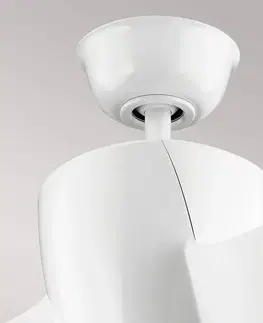 Stropné ventilátory so svetlom KICHLER Stropný ventilátor LED Phree 56, trojlopatkový, biely