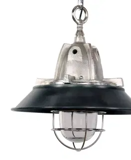Závesné svietidlá Steinhauer Priemyselne navrhnutá závesná lampa Tuk