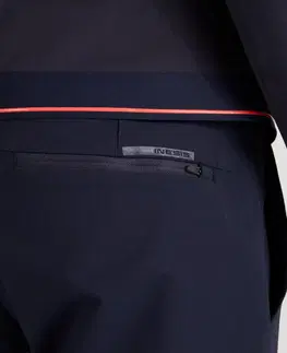 nohavice Pánske zimné golfové nohavice CW500 tmavomodré