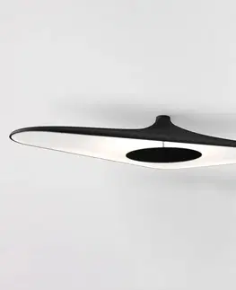 Stropné svietidlá Luceplan Luceplan Soleil Noir stropné LED svietidlo, čierne