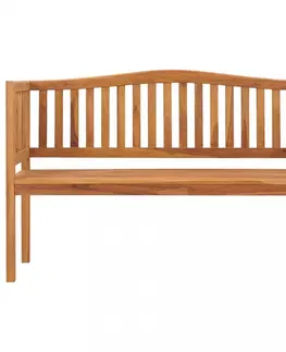 Záhradné lavice Záhradná lavička 150 cm z teakového dreva Dekorhome