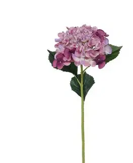 Kvety Umelá hortenzia, v. 52 cm, fialová