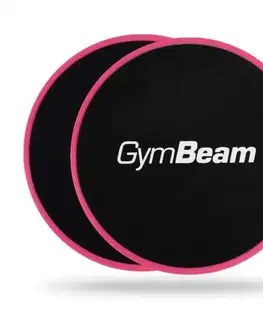 Domáci tréning ostatné GymBeam Šmykové podložky Core Sliders Pink