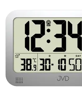 Meteostanice Digitálne rádiom riadené hodiny JVD RB3565.2, biela