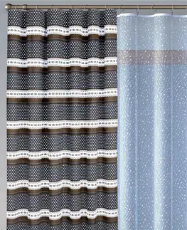 Závesy Látka alebo dekoračný záves bavlnený, Dots, 150 cm 150 cm
