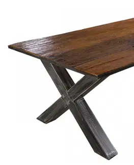 Jedálenské stoly Jedálenský stôl IDAIA X Dekorhome 180x90x76 cm