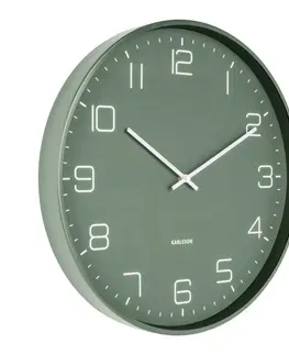Hodiny Karlsson 5751GR dizajnové nástenné hodiny, pr. 40 cm