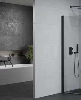 Sprchovacie kúty MEXEN/S - Pretoria Duo sprchovací kút 100x100, transparent, čierna 852-100-100-70-00-02