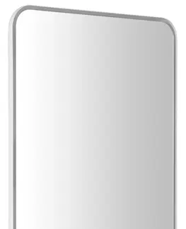 Kúpeľňa SAPHO - FLOAT LED podsvietené zrkadlo 600x800, biela 22572