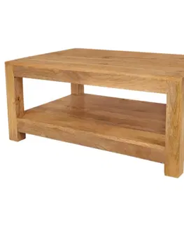 Konferenčné stolíky Konferenčný stolík Hina 90x40x60 z mangového dreva