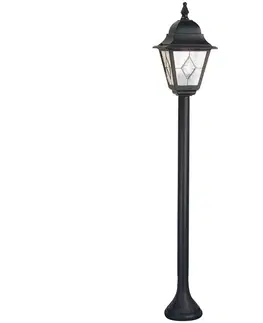 Záhradné lampy Elstead Elstead NR4-BLK - Vonkajšia lampa NORFOLK 1xE27/100W/230V IP43 
