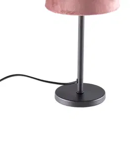 Stolove lampy Moderne tafellamp roze E27 - Lakitu