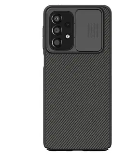Puzdrá na mobilné telefóny Puzdro Nillkin CamShield Armor pre Samsung Galaxy A33 5G, čierne 57983109632