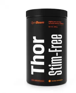 NO doplnky GymBeam Thor Stim-free 420 g jahoda kiwi