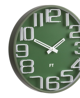 Hodiny Dizajnové nástenné hodiny Future Time FT8010GR Numbers 30cm