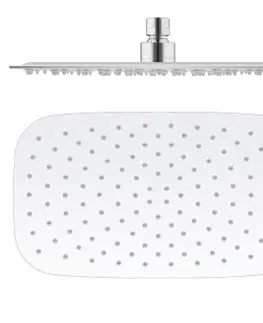 Sprchy a sprchové panely SLEZAK-RAV - RAV - RAV - Hlavová sprcha kovová 40x23,5 cm, Farba: nerez KS0002