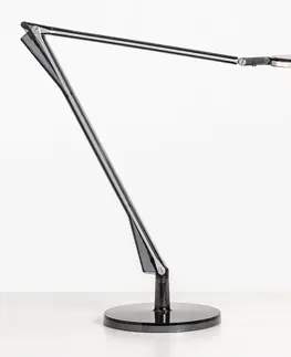 Stolové lampy na písací stôl Kartell Kartell Aledin Tec stolná LED lampa, dymová sivá