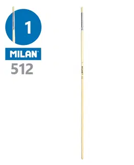 Hračky MILAN - Štetec guľatý č. 1 - 512