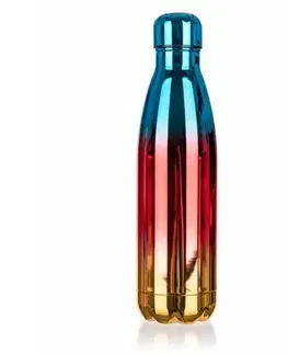 Termosky a termohrnčeky Banquet Termo fľaša FLAMENCO 500 ml, dúhová modrá